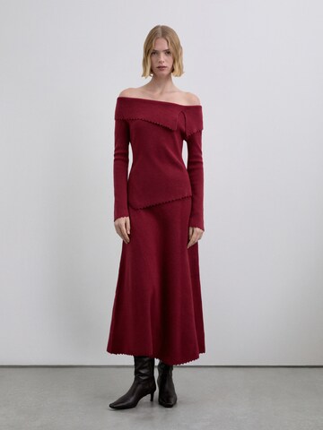 Jupe Scalpers en rouge : devant