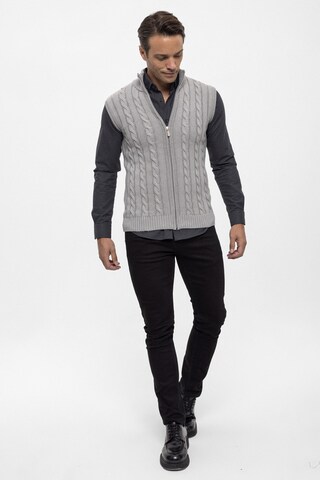 Gilet Felix Hardy en gris