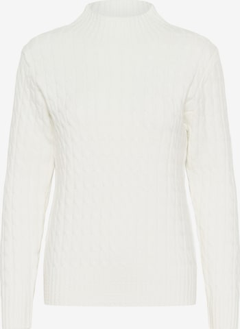 Kaffe Pullover i hvid: forside