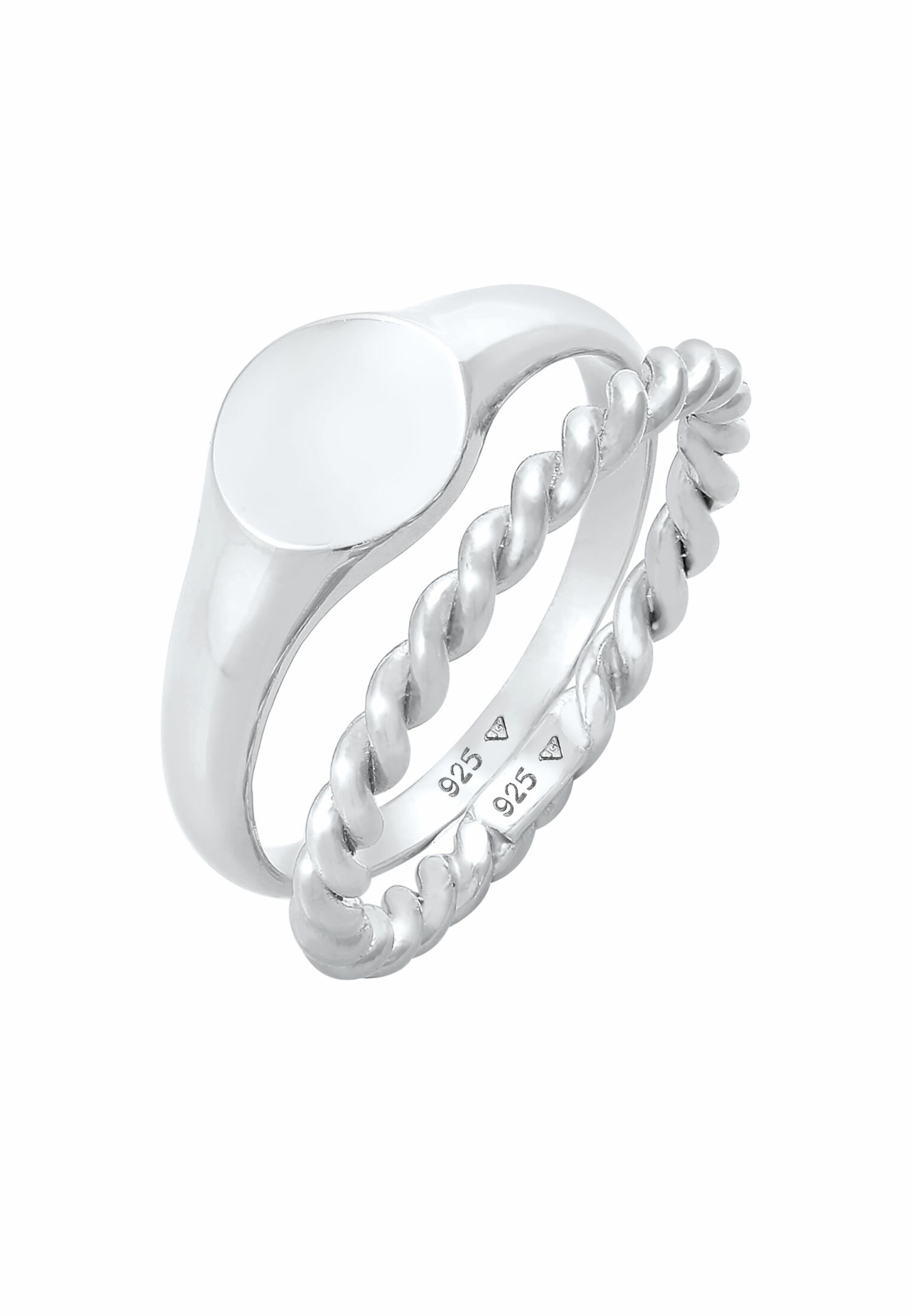 ELLI Jewelry set in Silver: front