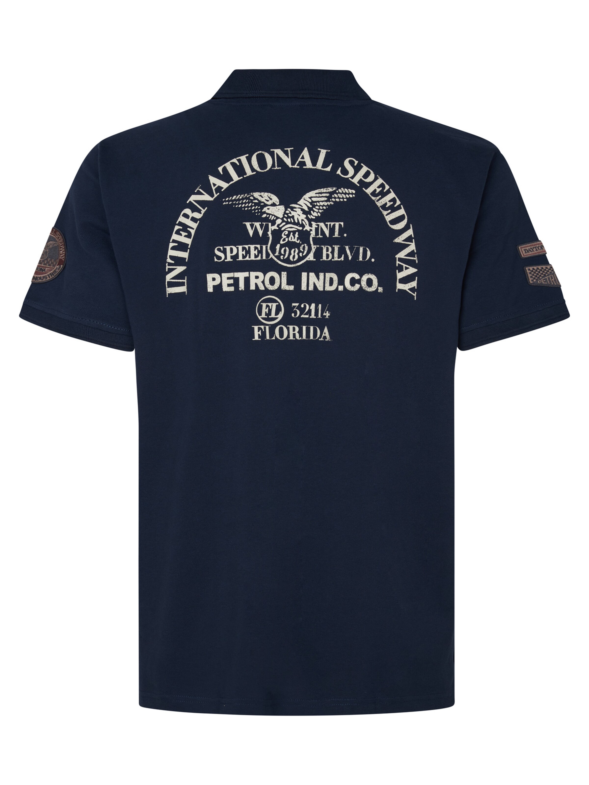 Petrol Industries Μπλουζάκι 'Seagull' σε μπλε