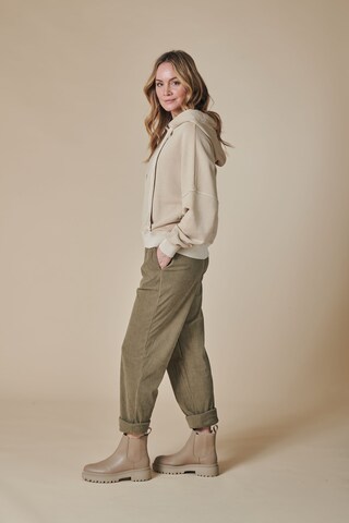 Zhrill Sweatshirt in Beige