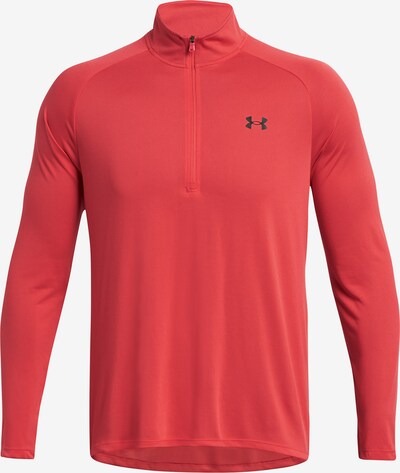 UNDER ARMOUR Functioneel shirt in de kleur Rood / Zwart, Productweergave