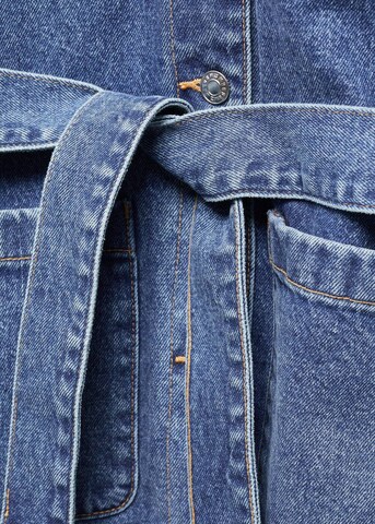 MANGO Übergangsjacke 'Susan' in Blau