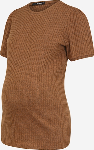 Supermom Shirt 'Balloon' in Brown: front