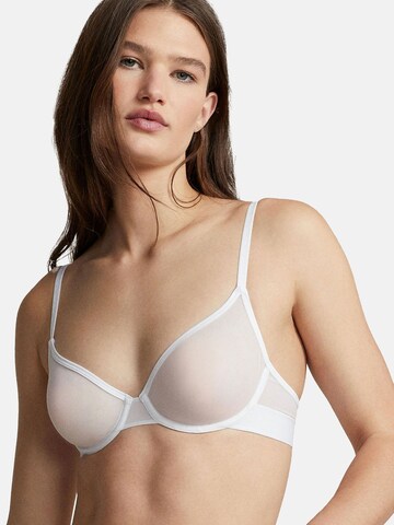 Polo Ralph Lauren Balconette Bra ' UNLINED DEMI BRA ' in White