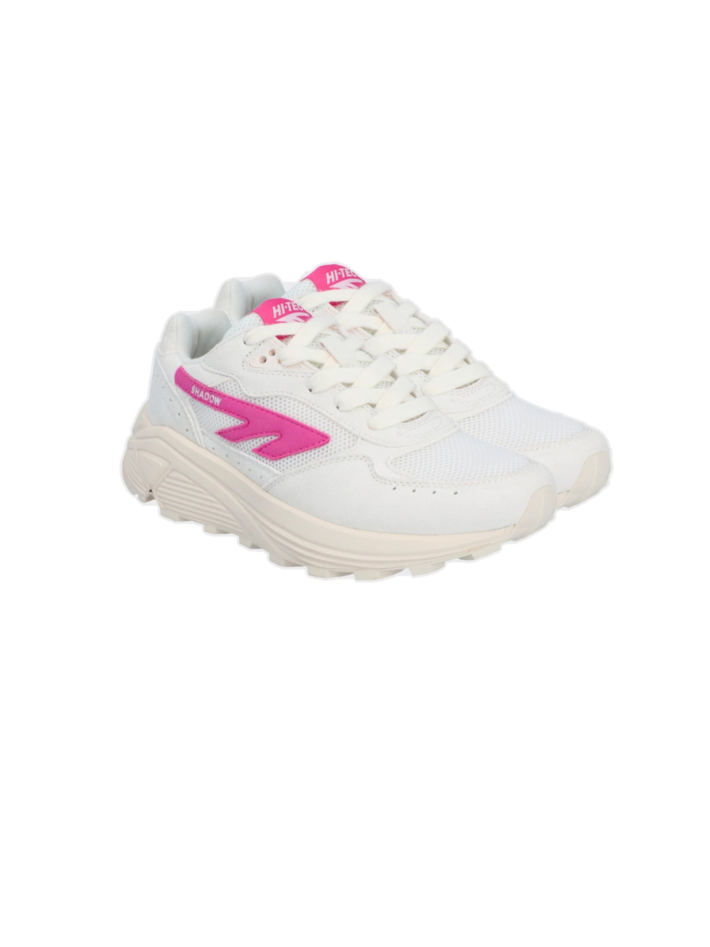 PYRENEX Sneakers laag 'Sneakers Hts Shadow Rgs Gardenia/Fuchsia Rose' in Roze