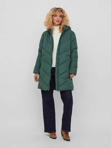 VILA Zimní kabát 'Trust' – zelená