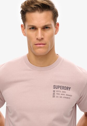 T-Shirt Superdry en gris