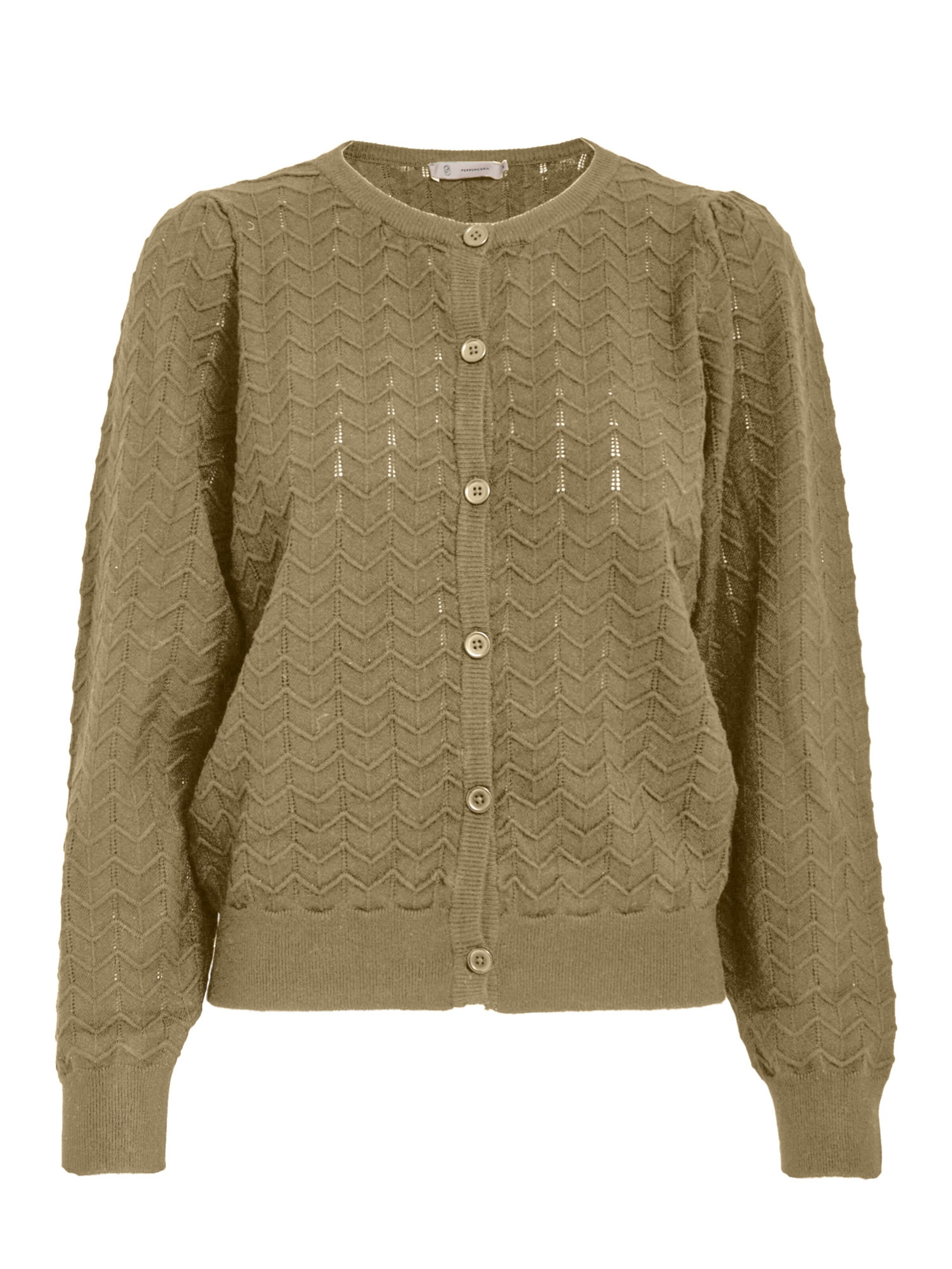 Peppercorn - Cárdigan 'Rosy' en verde: frente