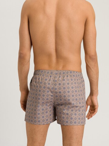 Hanro Boxer shorts ' Fancy Woven ' in Beige