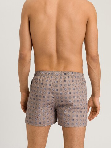 Hanro Boxershorts ' Fancy Woven ' in Beige