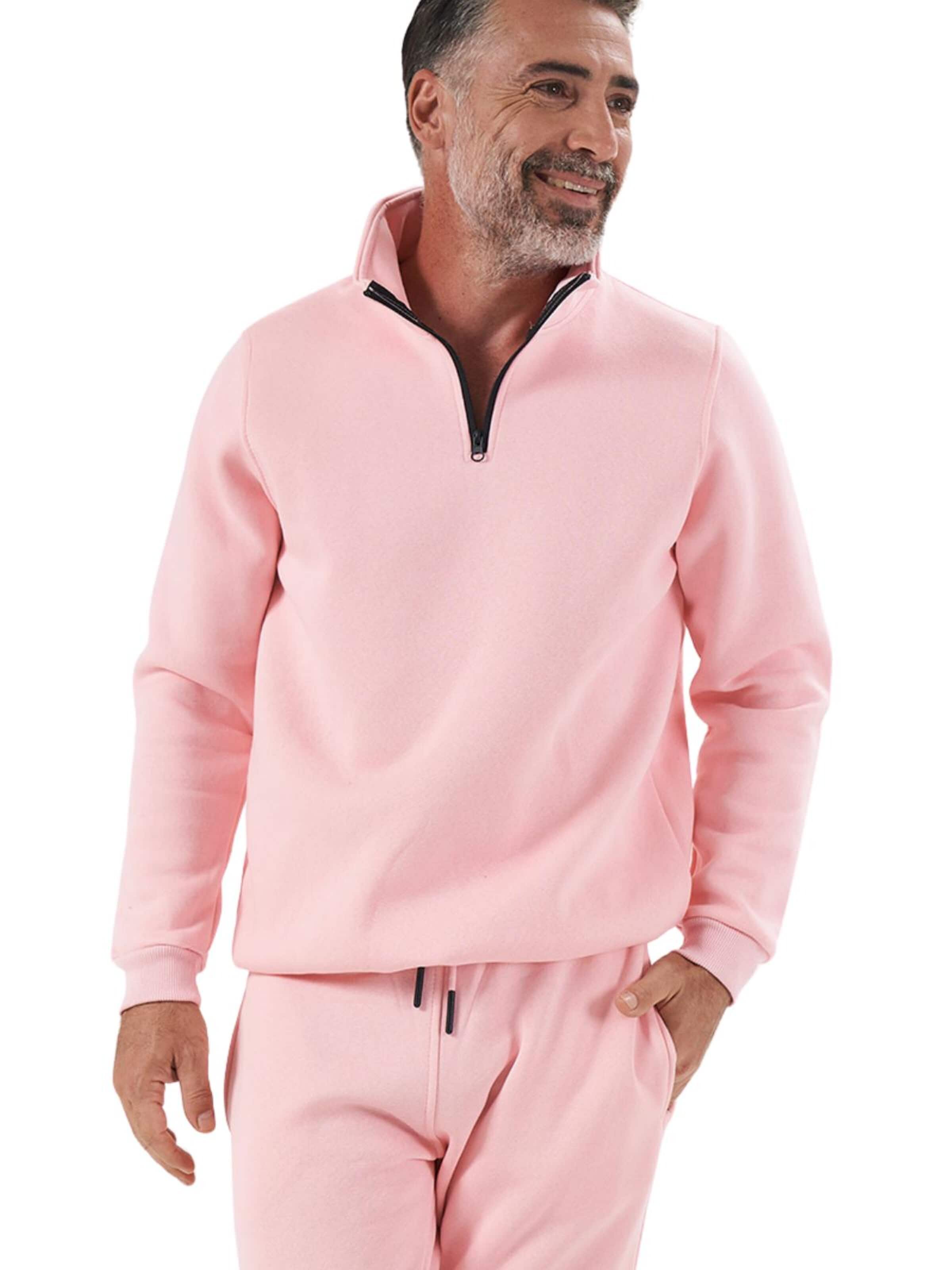 LOUIS LECLER Sweatshirt 'Remy' in Roze