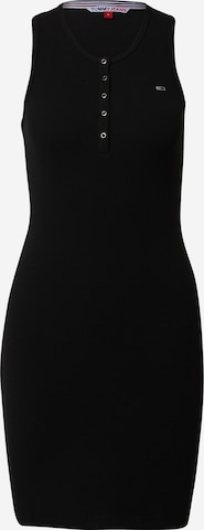 Tommy Jeans - Vestido en negro: frente