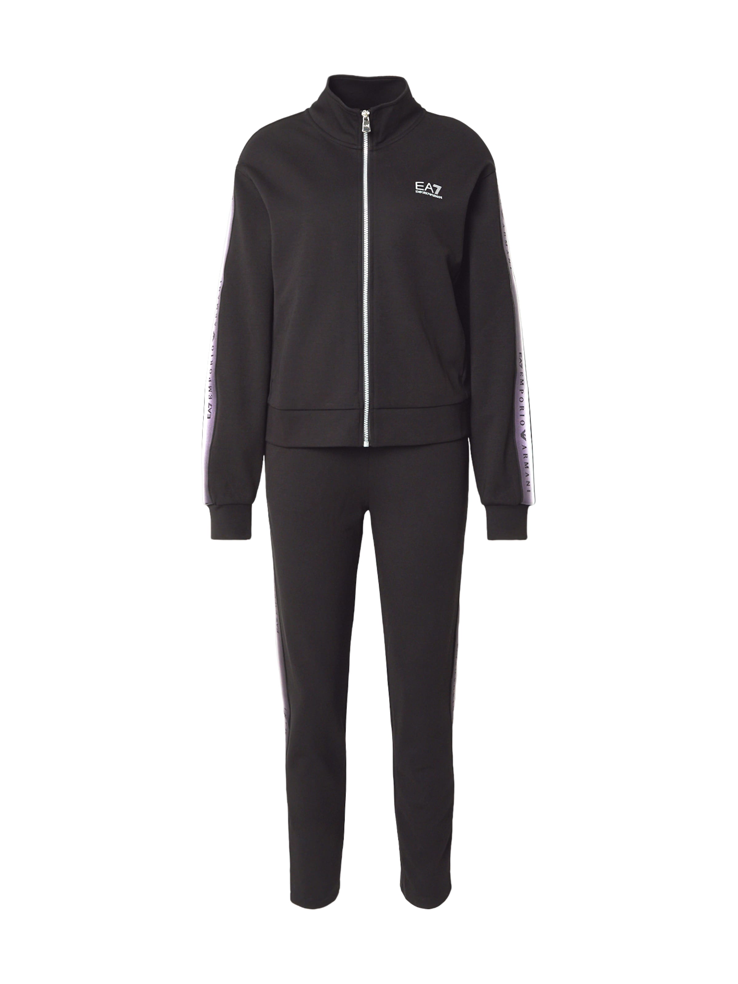 EA7 Emporio Armani Joggingdragt i sort: forside
