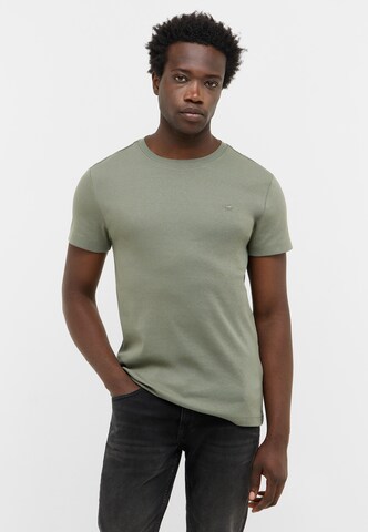 MUSTANG T-Shirt 'Style Allen' in Grün