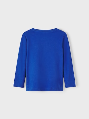 NAME IT Shirt 'Nobel' in Blau