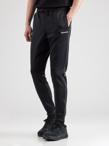 ELLESSE Конический (Tapered) Штаны 'San Marino' в Черный: спереди