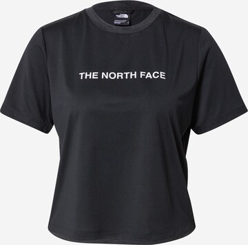 THE NORTH FACE Funkcionalna majica | črna barva: sprednja stran