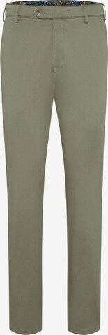 MEYER Regular Chino Pants 'Roma' in Green: front