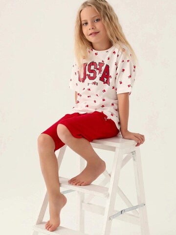Set de la U.S. POLO ASSN. pe roșu
