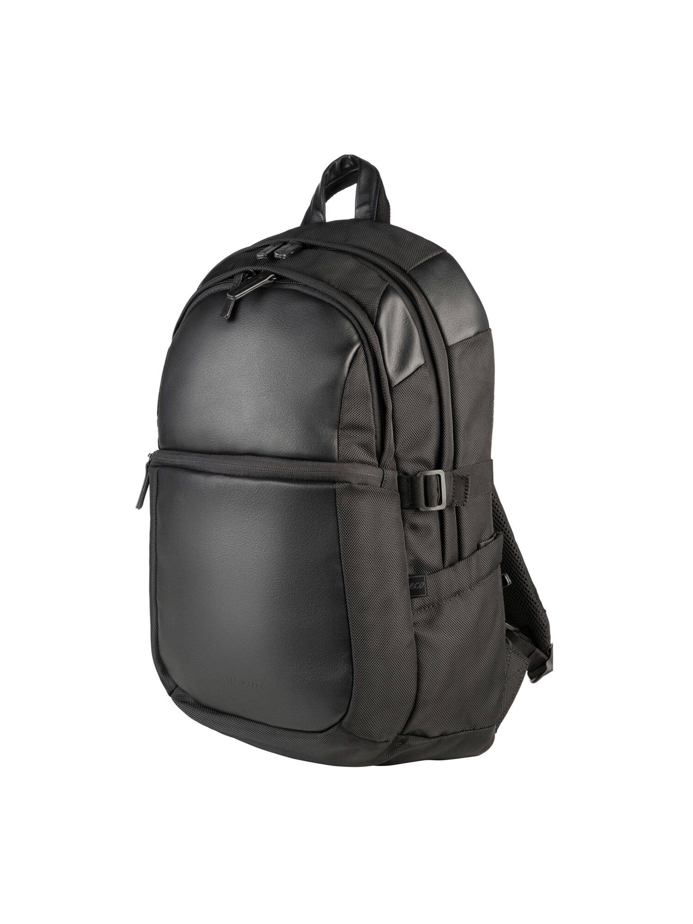 Zaino di TUCANO in nero: frontale