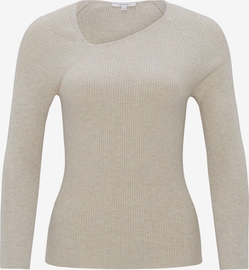 OPUS Sweater 'Pinda' in Beige: front