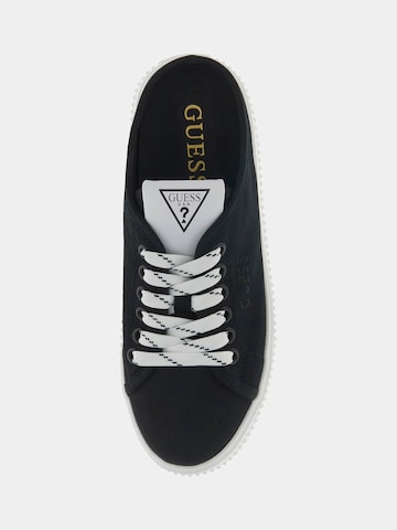 GUESS Sneaker 'Nudge' in Schwarz