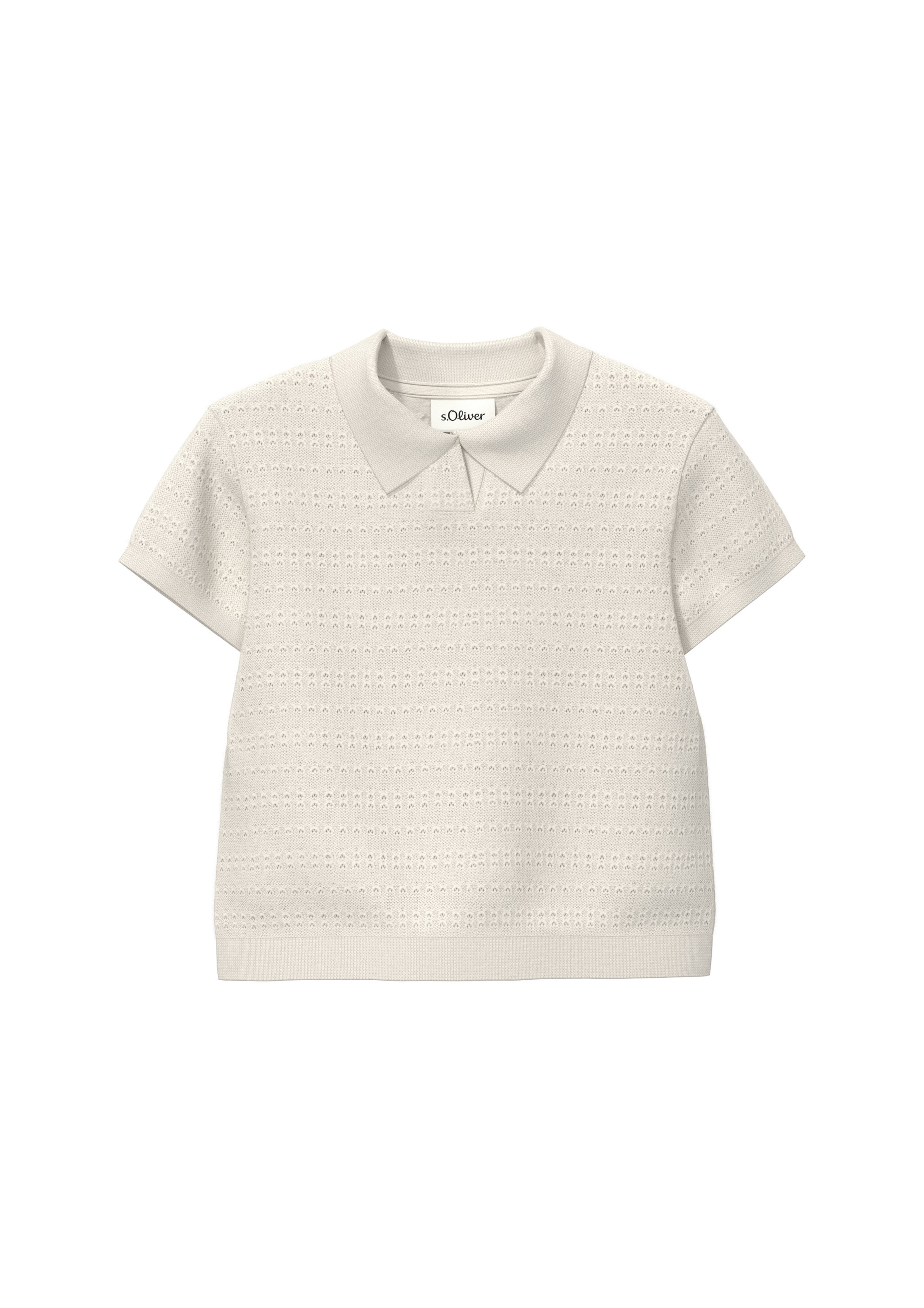 T-Shirt s.Oliver en beige : devant