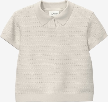 s.Oliver Pullover in Beige: Vorderseite