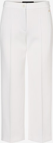 Marc Cain Regular Pantalon in Wit: voorkant