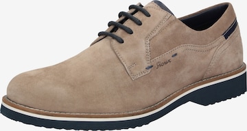 SIOUX Lace-up shoe 'Dilip-716-H' in Brown: front