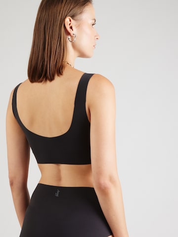 Bustieră Sutien 'ZERO Feel 2.0' de la SLOGGI pe maro