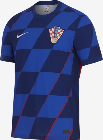 NIKE Jersey 'Kroatien 2024 Auswärts' in Blue: front