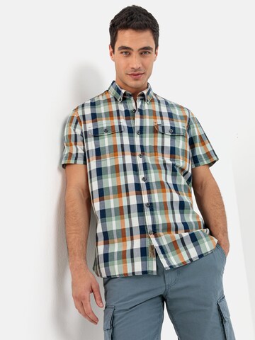CAMEL ACTIVE Regular fit Button Up Shirt in Green