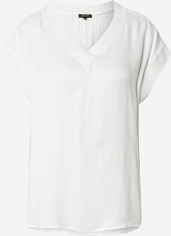 T-shirt MORE & MORE en blanc : devant