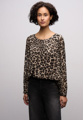 STREET ONE Bluse in Beige: Vorderseite