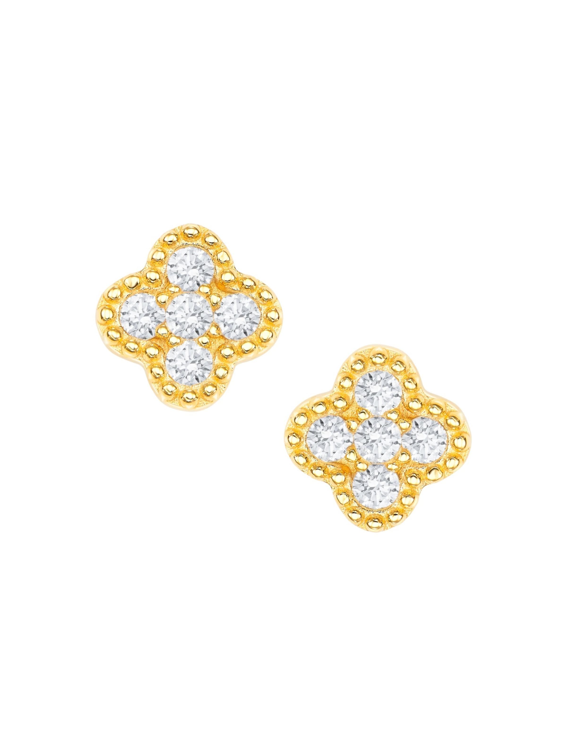 Giorgio Martello Milano Ohrringe in Gold: Vorderseite
