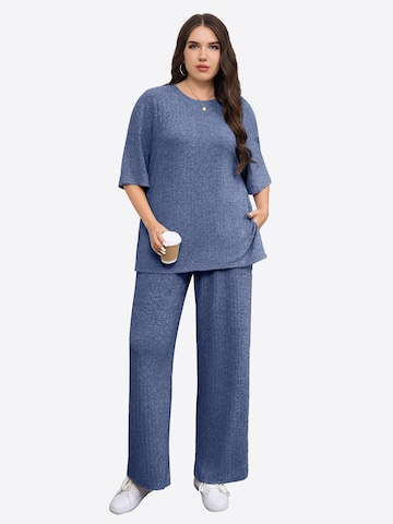 Imily Bela Domácí oblečení – modrá: přední strana