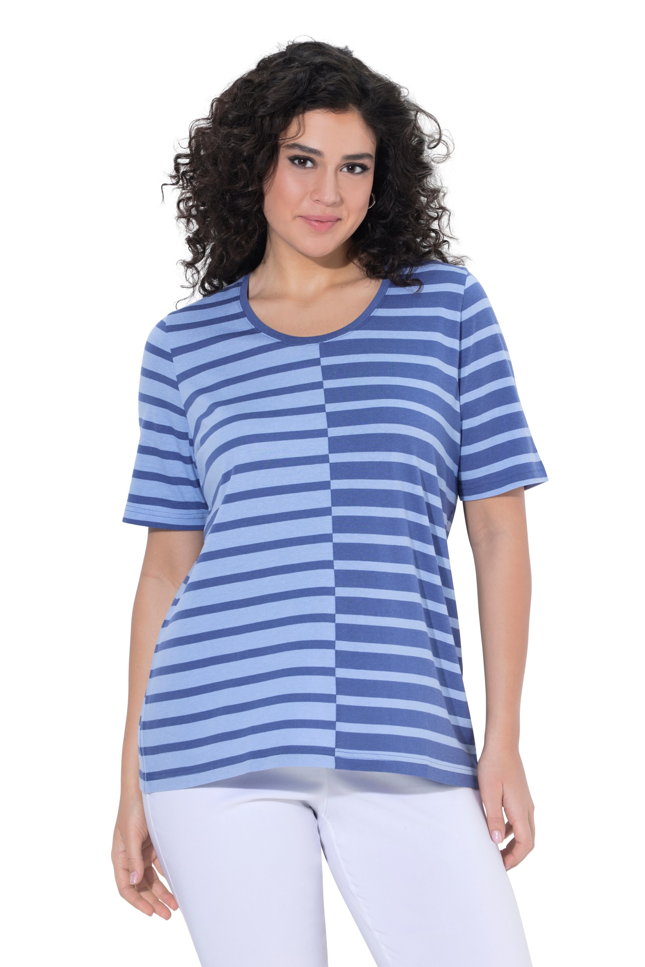 Ulla Popken Shirt in Blue: front