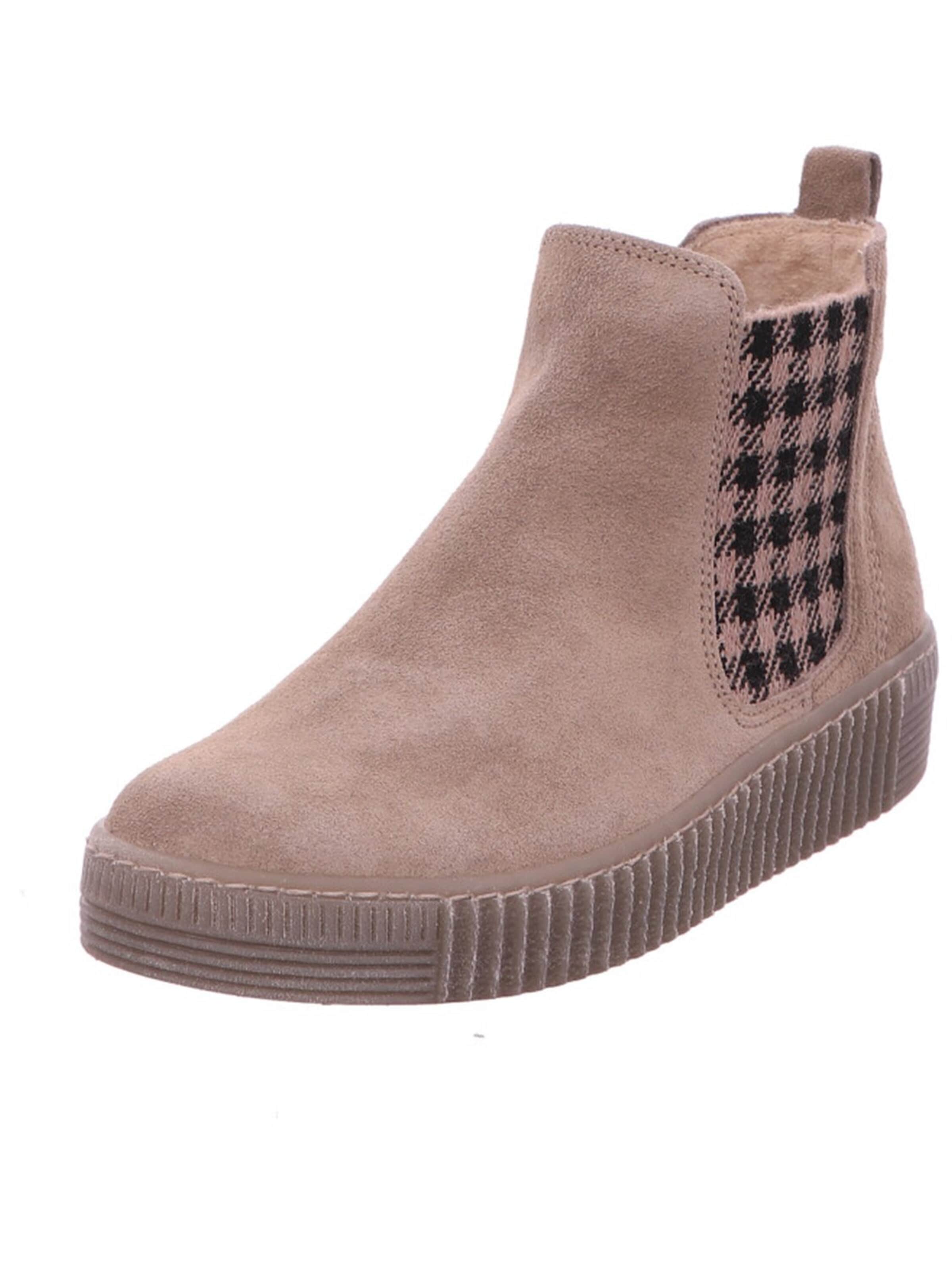 GABOR - Botas Chelsea 'Chelsea Boot Damen 8013.02.008 Rauleder in beige' en beige: frente