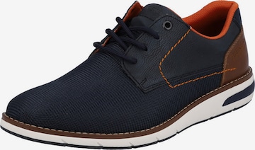 Rieker Lace-Up Shoes in Blue: front