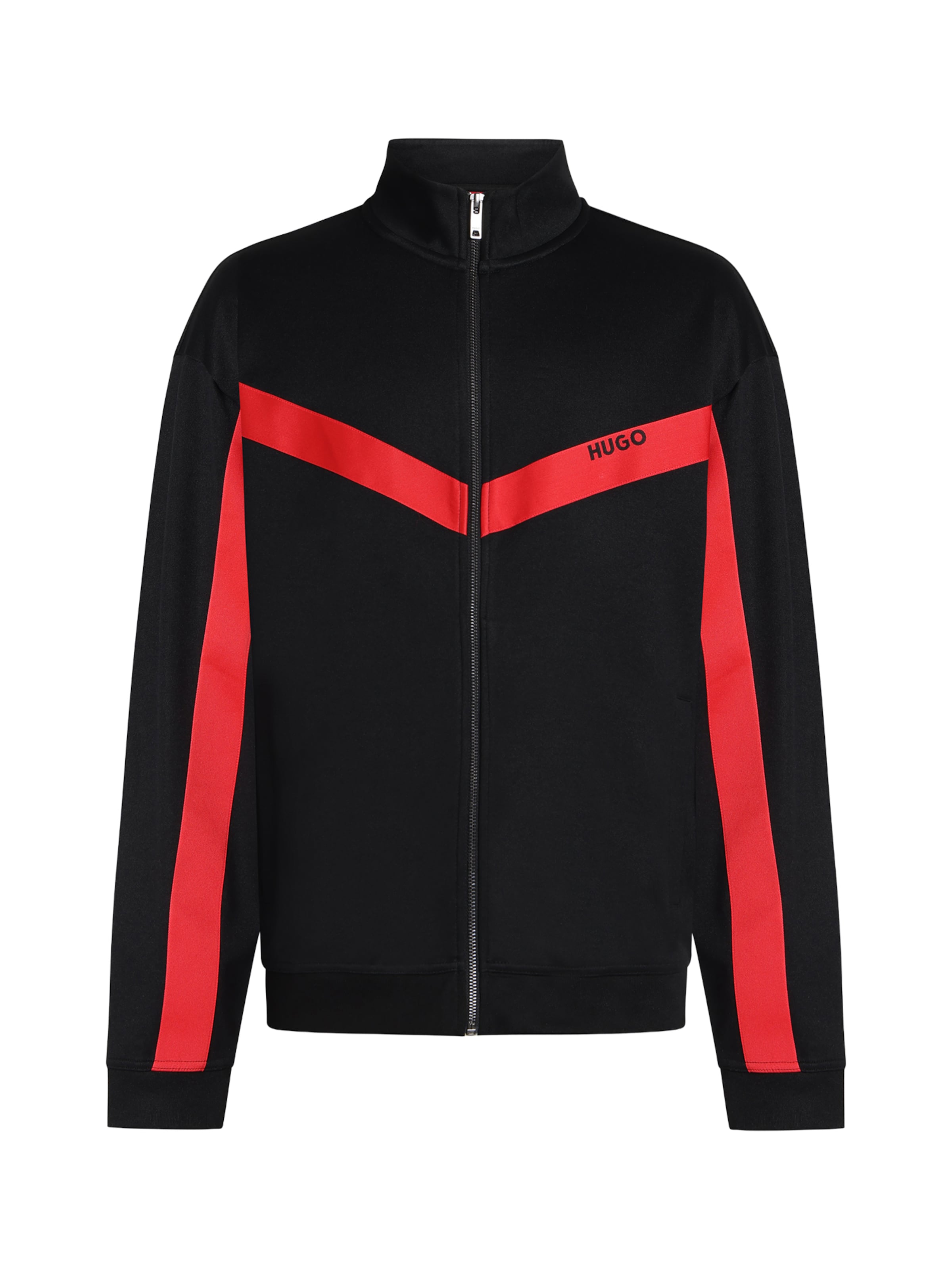 HUGO Sweatjakke 'Darti' i sort: forside