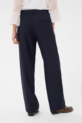 Wide Leg Pantalon 'OonaSZ' SAINT TROPEZ en bleu