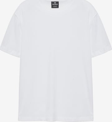 Pull&Bear Shirt in White: front