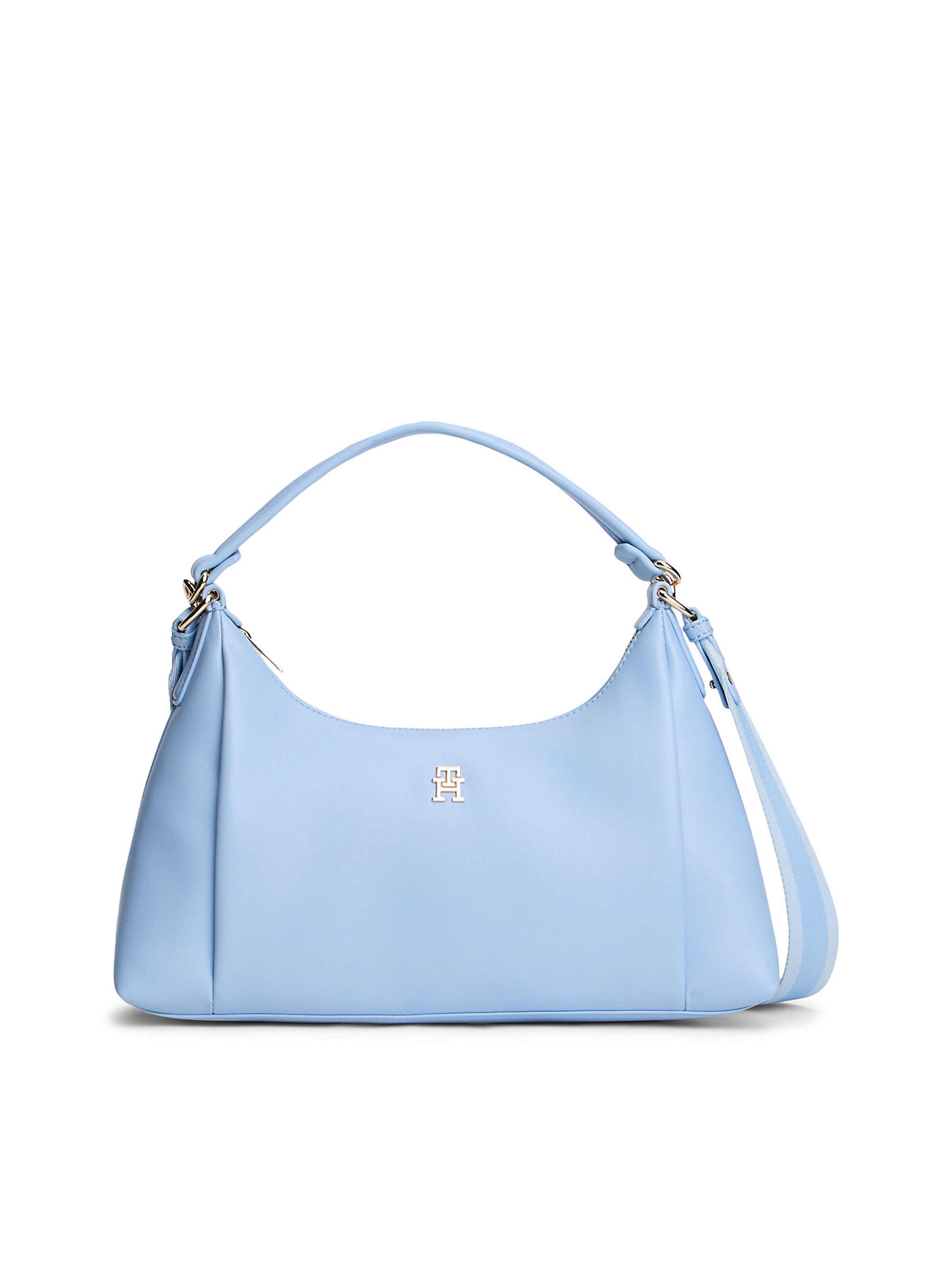 Sac bandoulière 'Essential' TOMMY HILFIGER en bleu : devant