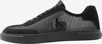Calvin Klein Sneakers in Black: front