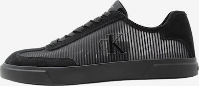 36 dydžio Sportbačiai be auliuko 'Stripe Cupsole' iš Calvin Klein, spalva – juoda / balta, Prekių apžvalga