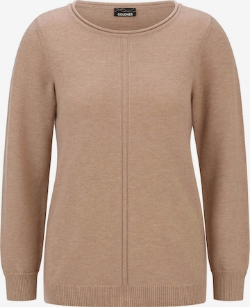 Pull-over Goldner en beige : devant