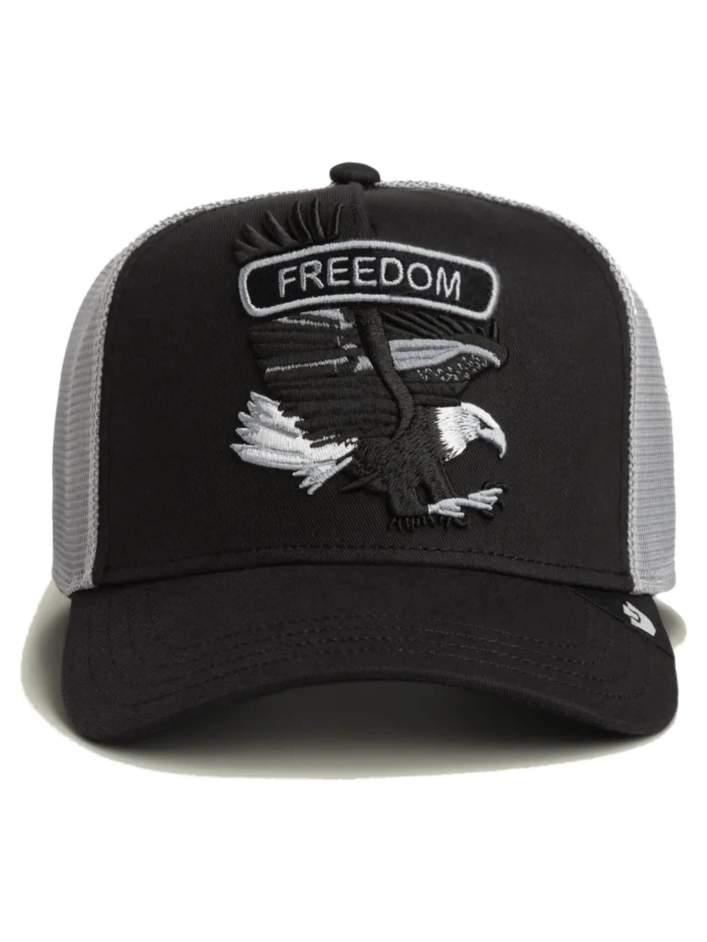 GOORIN Bros.Šilterica 'Gorra goorin negra aguila classic rocker trucker cap' - crna boja: prednji dio